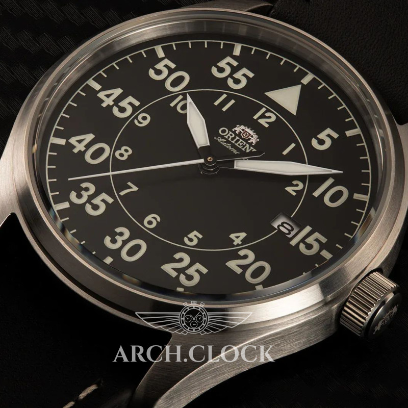 Годинник Orient RA-AC0H03B10B AVIATOR PILOT Automatic, фото 9