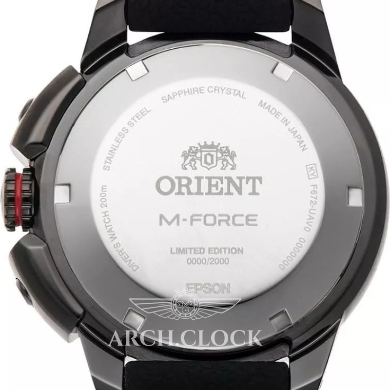 Годинник ORIENT M-FORCE RA-AC0L09R00B Automatic Sapphire, фото 12
