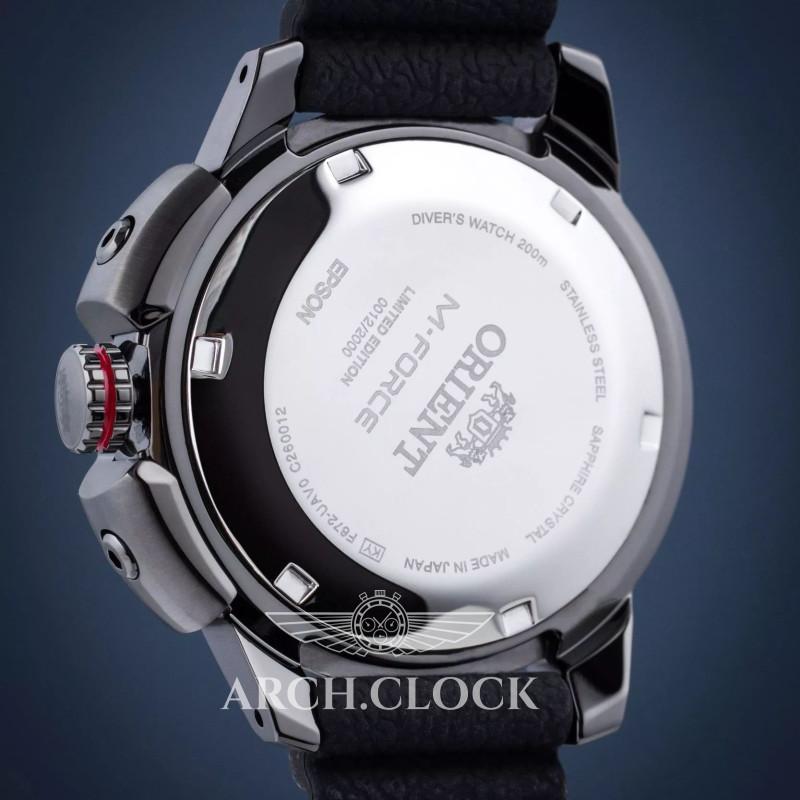 Годинник ORIENT M-FORCE RA-AC0L09R00B Automatic Sapphire, фото 17