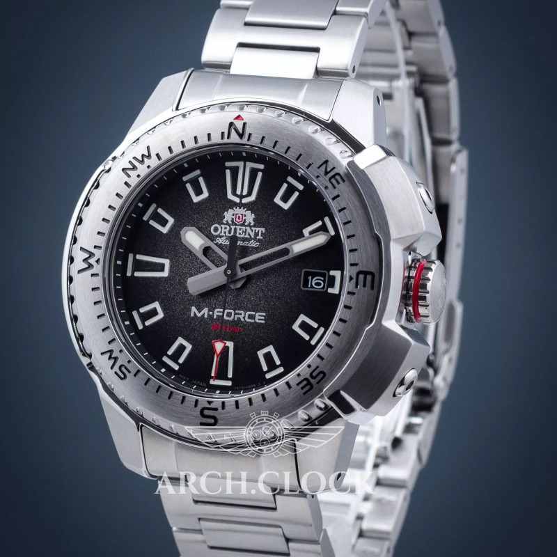 Годинник ORIENT M-FORCE RA-AC0N01B10B Automatic Sapphire, фото 5