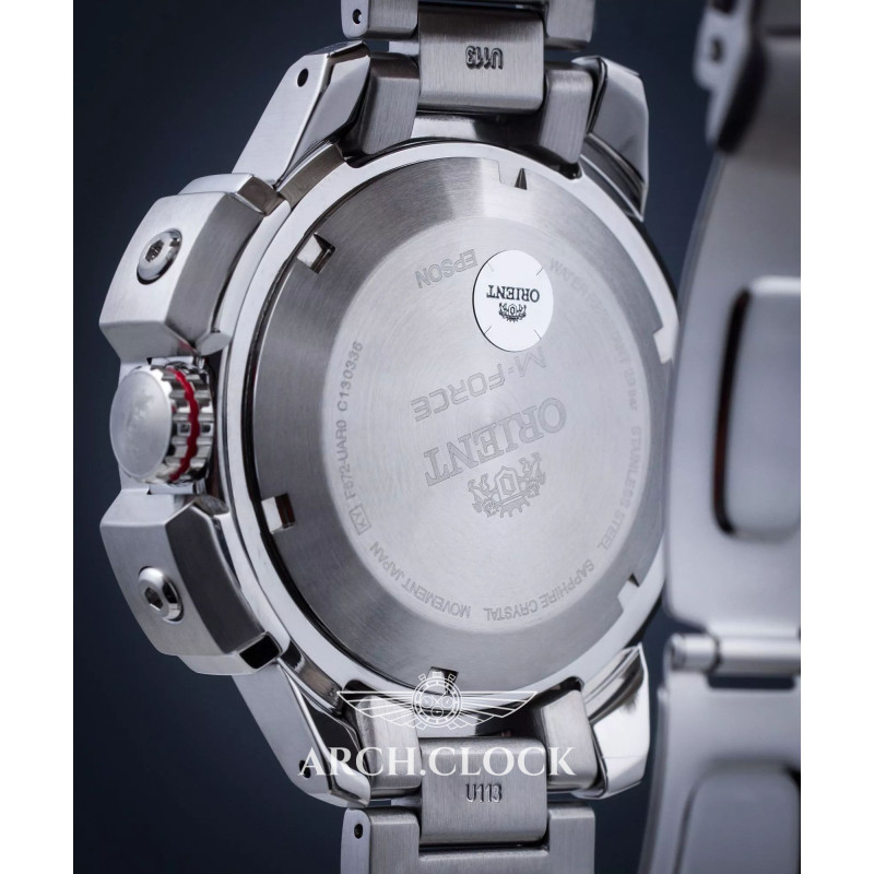 ORIENT M-FORCE RA-AC0N01B10B Automatic Sapphire, фото 11