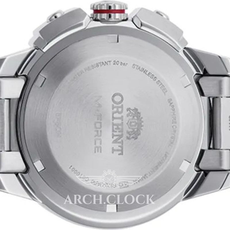 Годинник ORIENT M-FORCE RA-AC0N02Y Automatic Sapphire, фото 14