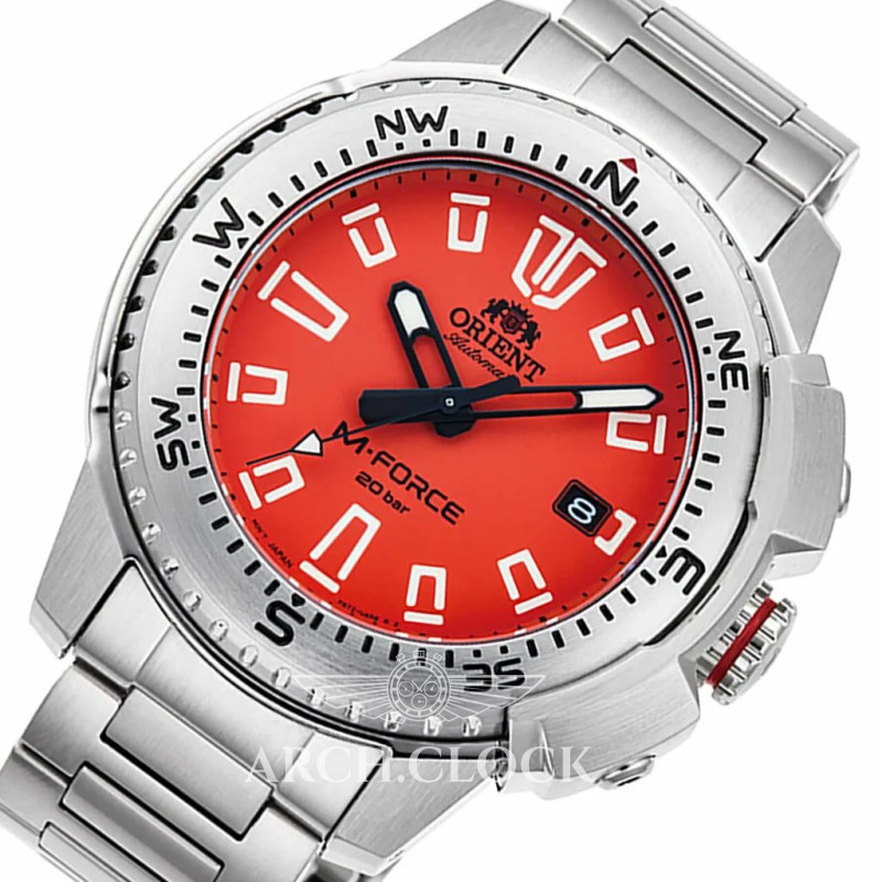 Годинник ORIENT M-FORCE RA-AC0N02Y Automatic Sapphire, фото 16