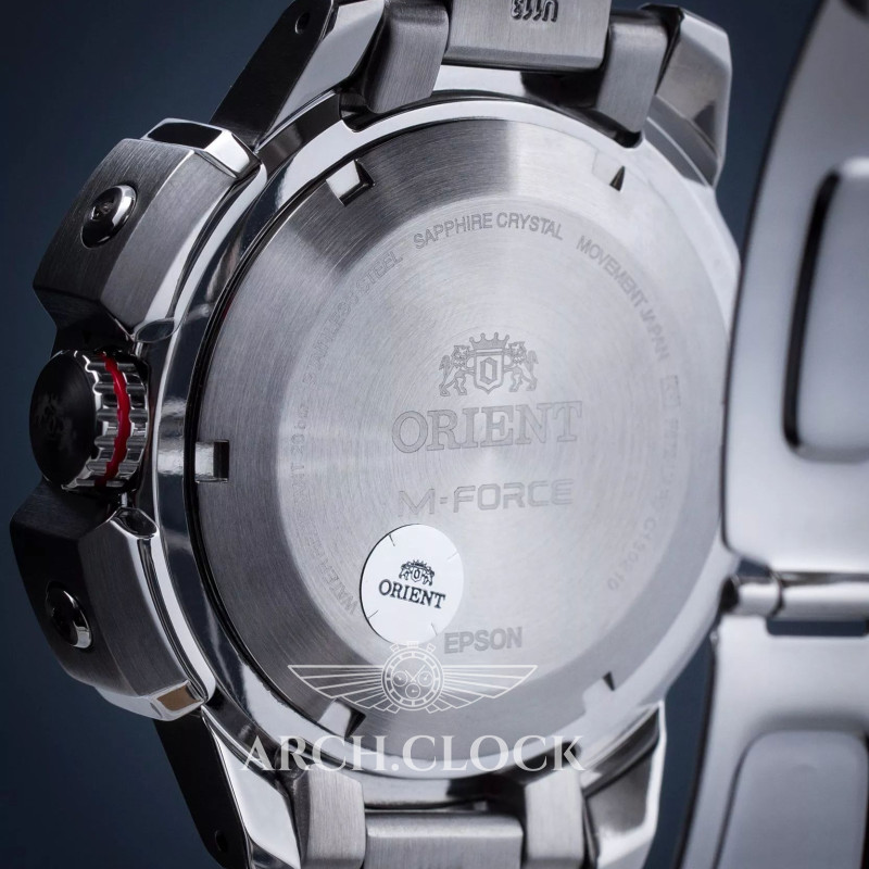 Годинник ORIENT M-FORCE RA-AC0N02Y Automatic Sapphire, фото 11