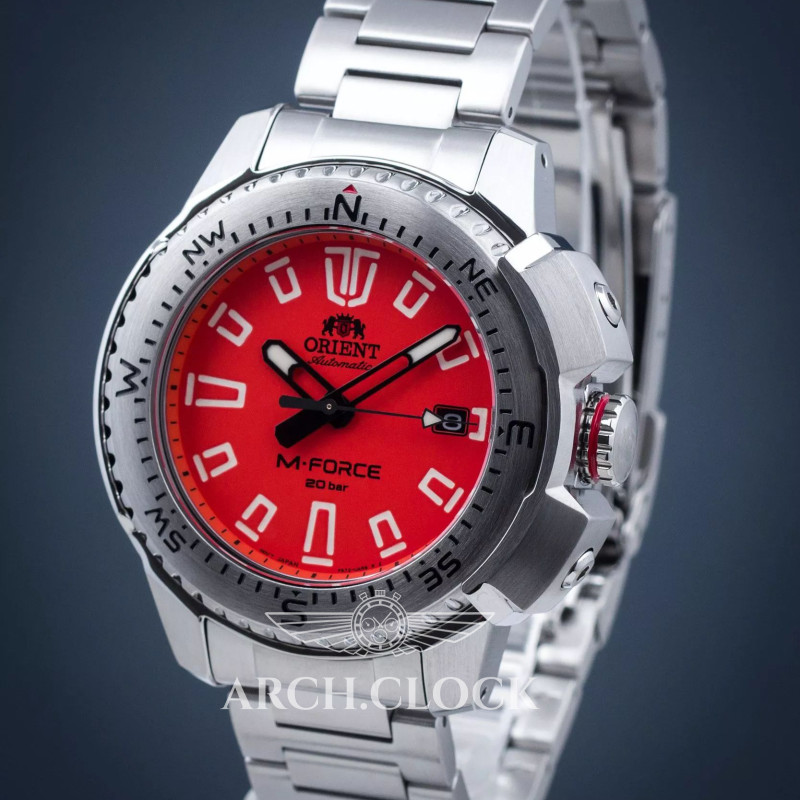Годинник ORIENT M-FORCE RA-AC0N02Y Automatic Sapphire, фото 9