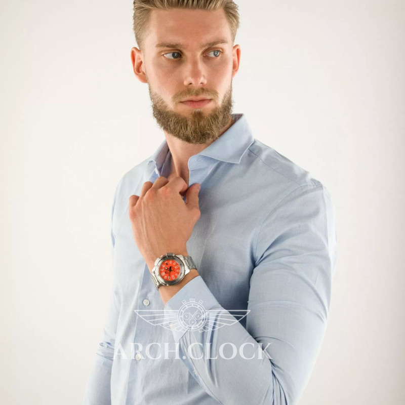 Годинник ORIENT M-FORCE RA-AC0N02Y Automatic Sapphire, фото 8