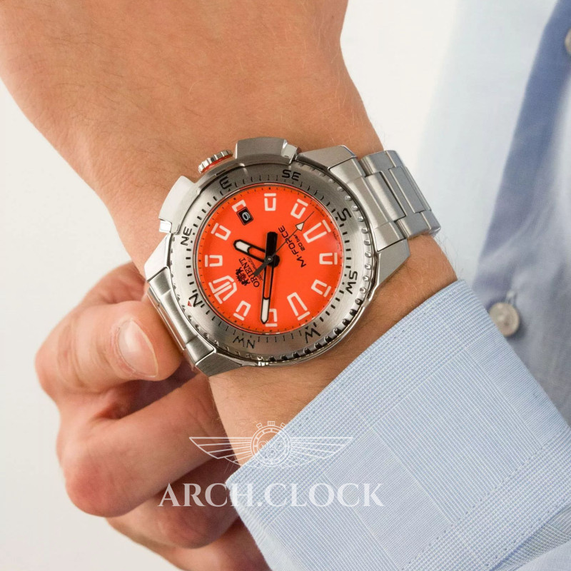 Годинник ORIENT M-FORCE RA-AC0N02Y Automatic Sapphire, фото 6