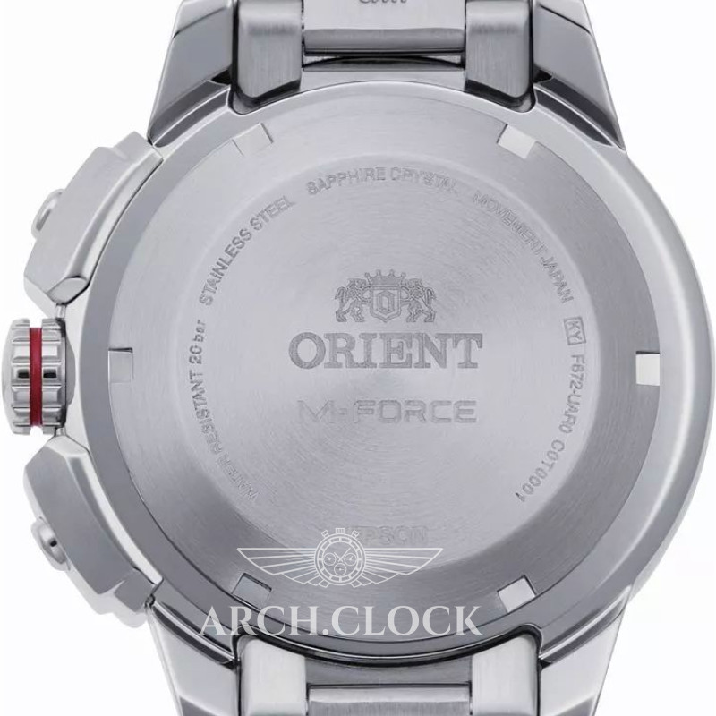 Годинник ORIENT M-FORCE RA-AC0N02Y Automatic Sapphire, фото 5