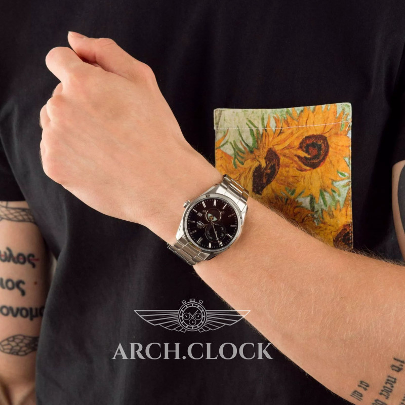 Годинник Orient RA-AK0307B10B Sun&Moon Automatic, фото 3