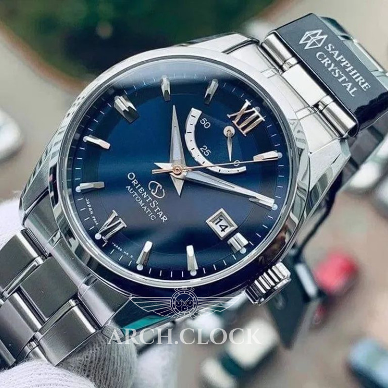 Годинник Orient Star RE-AU0005L00B Contemporary Automatic Blue Dial Japan, фото 17