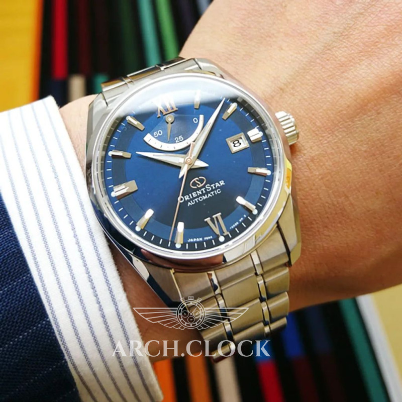 Годинник Orient Star RE-AU0005L00B Contemporary Automatic Blue Dial Japan, фото 13