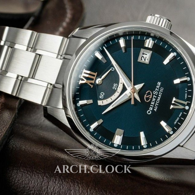 Годинник Orient Star RE-AU0005L00B Contemporary Automatic Blue Dial Japan, фото 3