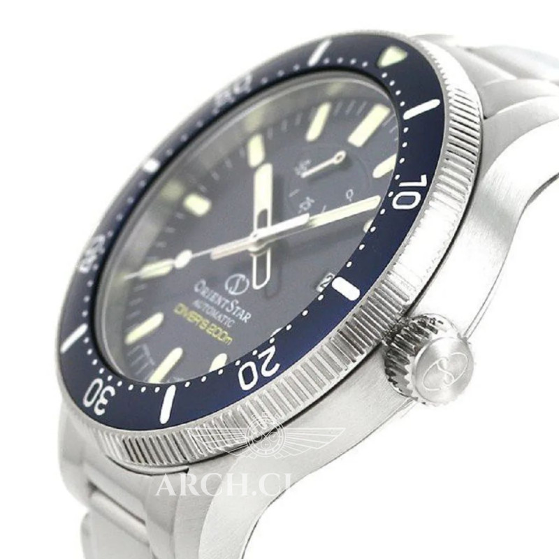 Годинник Orient Star Blue Dial RE-AU0302L00B Diver 200M Automatic, фото 20