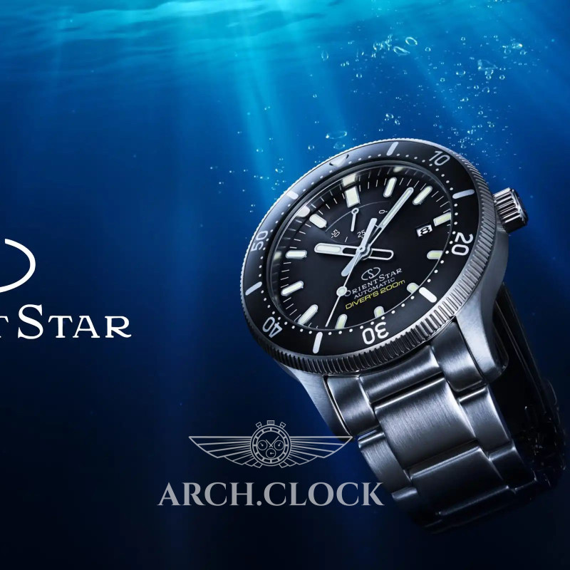 Годинник Orient Star Blue Dial RE-AU0302L00B Diver 200M Automatic, фото 18