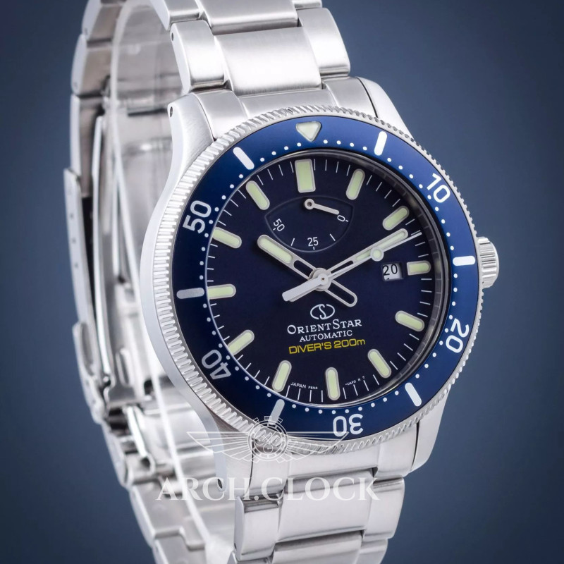 Годинник Orient Star Blue Dial RE-AU0302L00B Diver 200M Automatic, фото 19