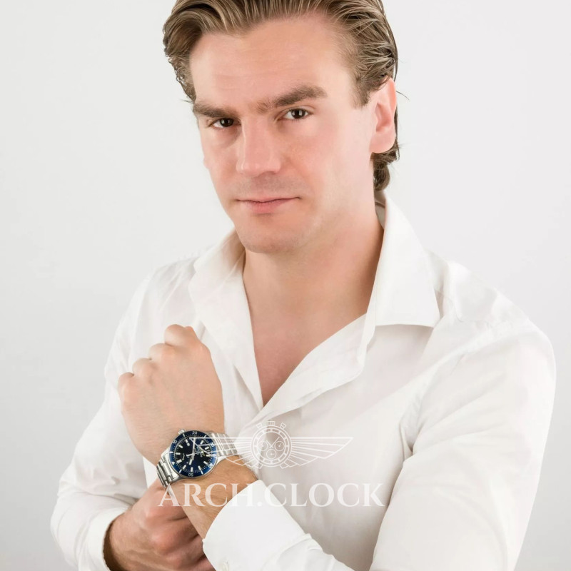 Годинник Orient Star Blue Dial RE-AU0302L00B Diver 200M Automatic, фото 14
