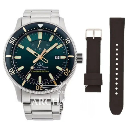 Orient Star Green Dial RE-AU0307E00B Diver 200M Automatic