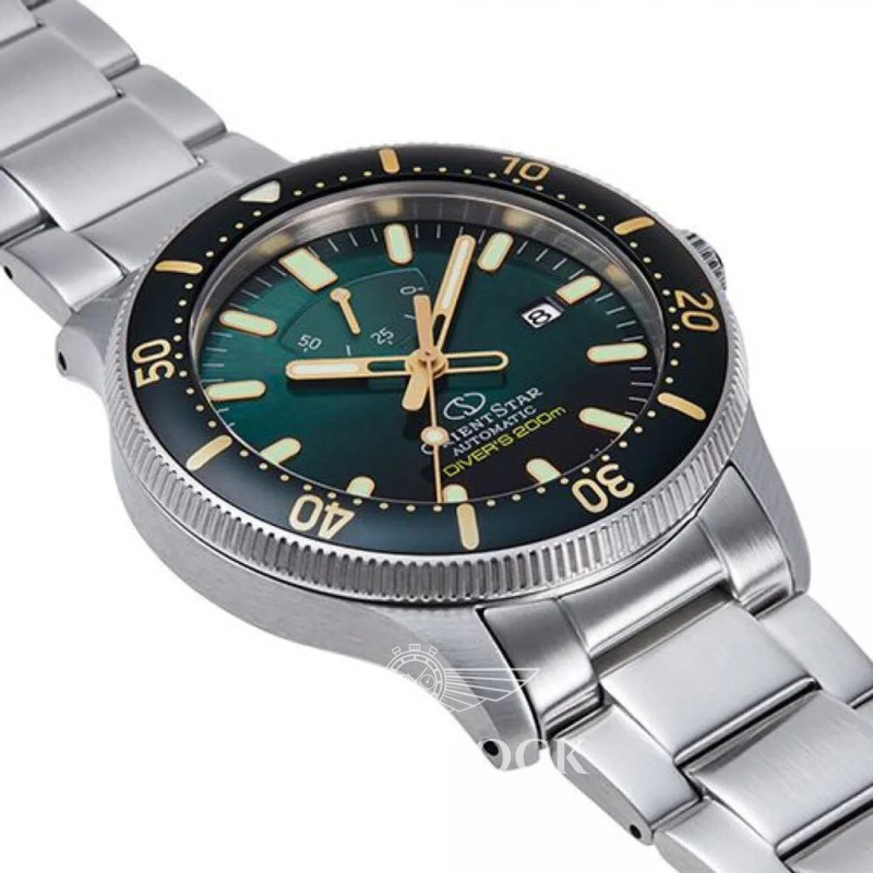 Годинник Orient Star Green Dial RE-AU0307E00B Diver 200M Automatic, фото 12