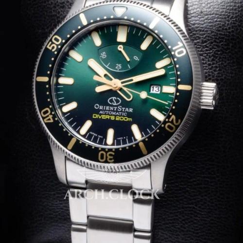 Orient Star Green Dial RE-AU0307E00B Diver 200M Automatic