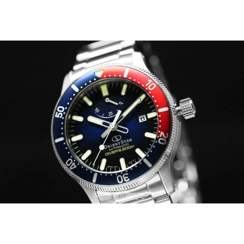 Orient Star Pepsi RK-AU0306L Diver 200M Automatic, фото 11
