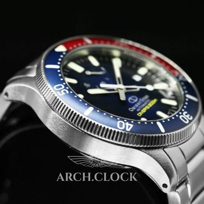 Годинник Orient Star Pepsi RK-AU0306L Diver 200M Automatic, фото 7