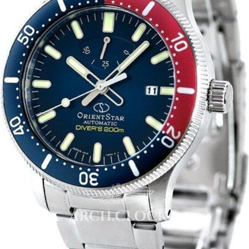 Годинник Orient Star Pepsi RK-AU0306L Diver 200M Automatic, фото 15