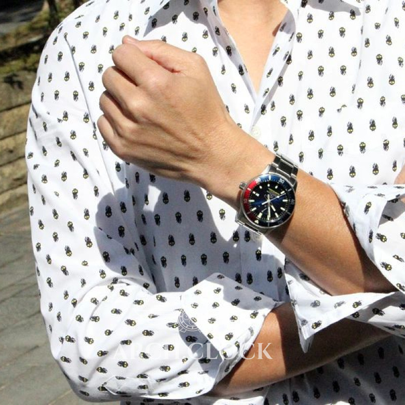 Годинник Orient Star Pepsi RK-AU0306L Diver 200M Automatic, фото 9
