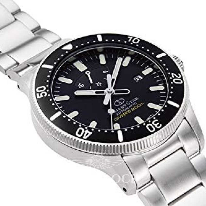 Годинник Star Black Dial RK-AU0309B Diver 200M Automatic, фото 3