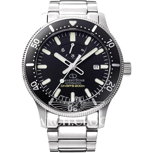 Star Black Dial RK-AU0309B Diver 200M Automatic