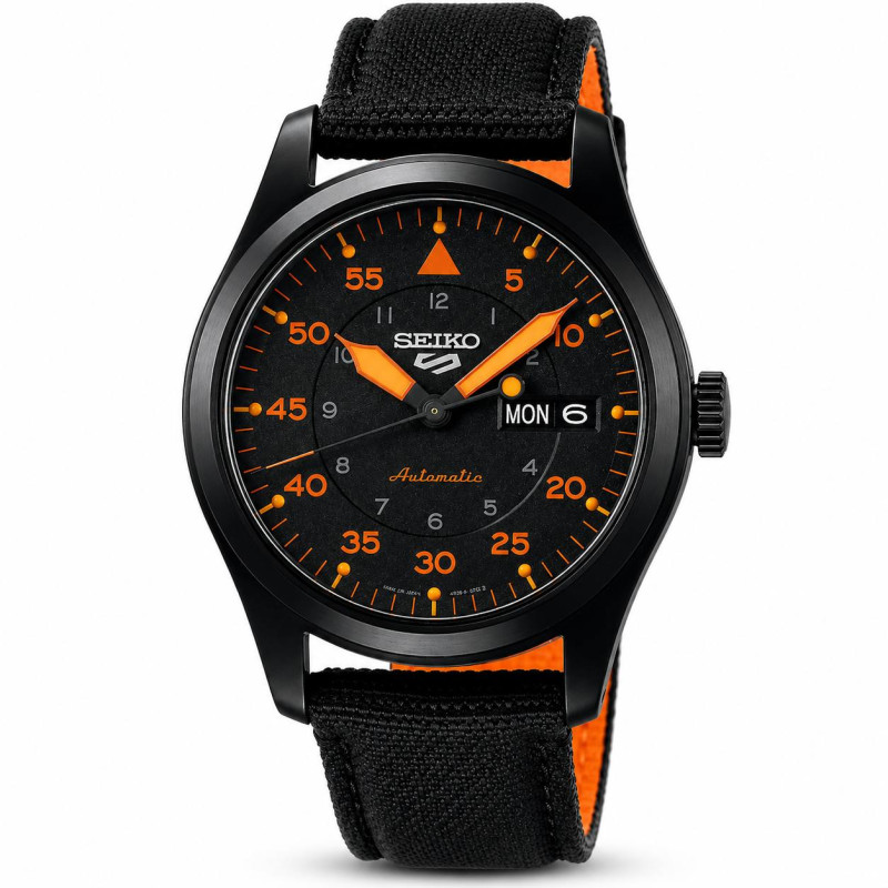 Годинник Seiko 5 SRPH33K1 Military 100m 4R36, фото 1
