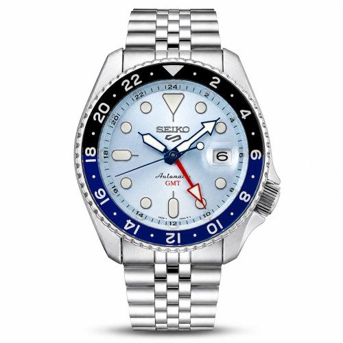 Seiko 5 Sports SSK029 GMT Automatic Ice Blue