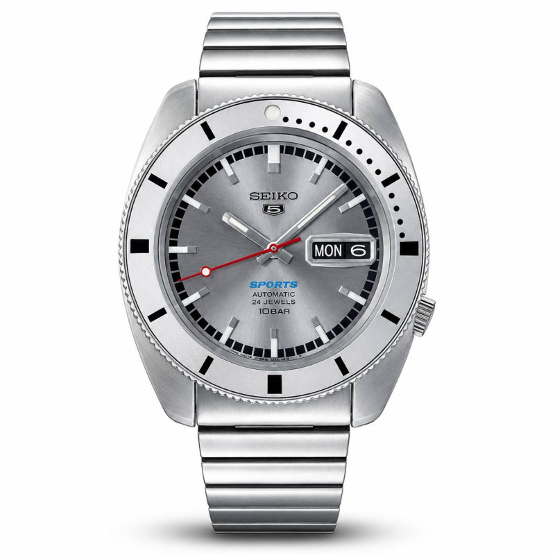 Годинник Seiko 5 Sports SRPL03K1 ASH BLUE 1968 LIMITED EDITION Heritage, фото 1