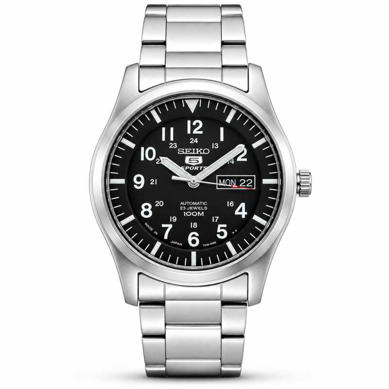 Годинник Seiko 5 SNZG13J1 Military Automatic MADE IN JAPAN, фото 1