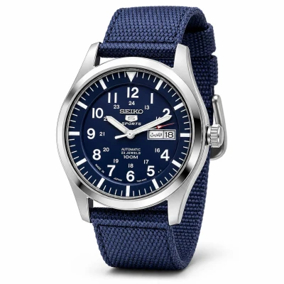 Seiko 5 SNZG11J1 Military Automatic Blue MADE IN JAPAN