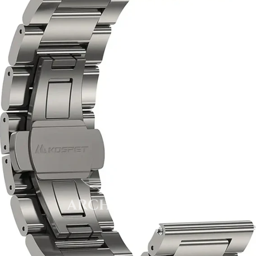 KOSPET 22mm Stainless Steel T-series Silver