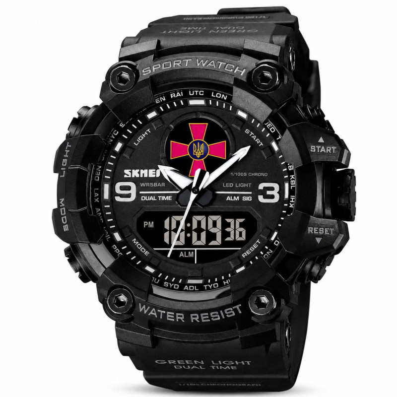 Годинник Skmei Patriot Slava Black, фото 1