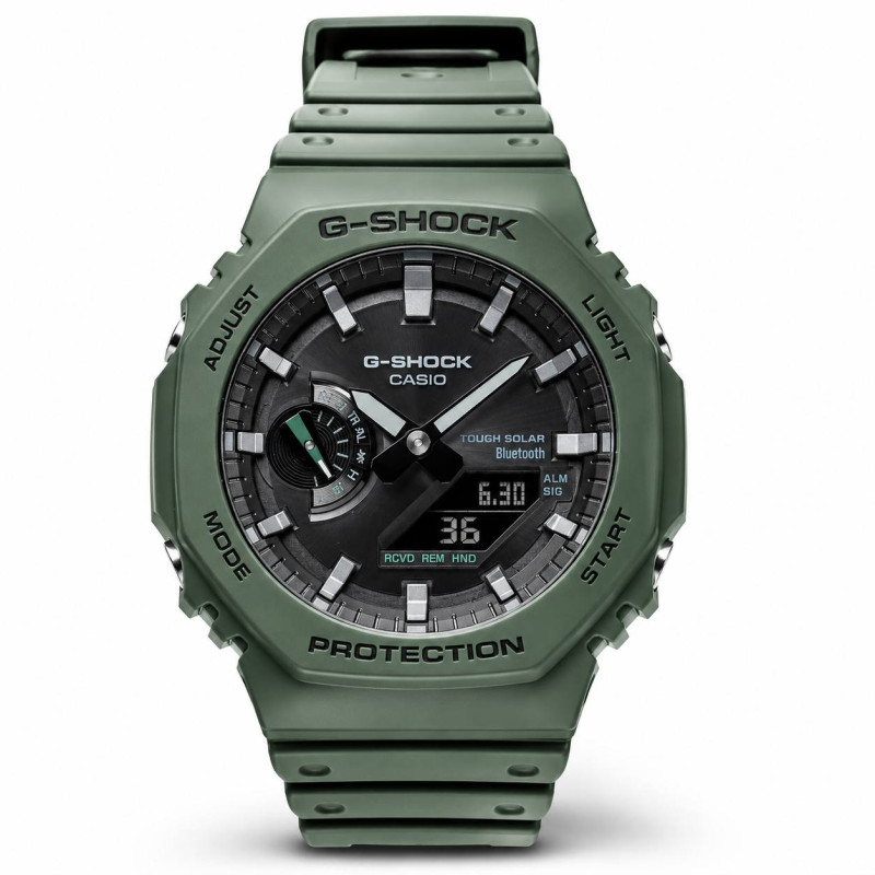 Годинник CASIO GA-B2100-3AER Green, фото 1