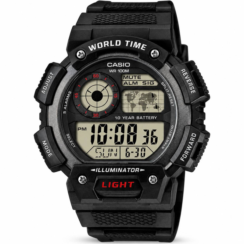Годинник Casio AE-1400WH-1A, фото 1