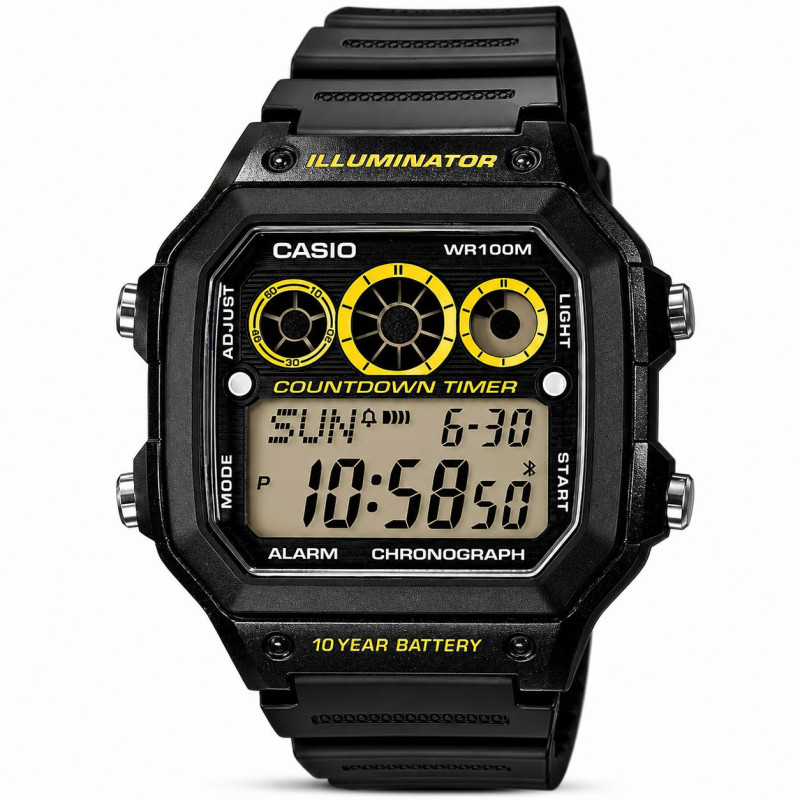 Годинник Casio AE-1300WH-1A, фото 1