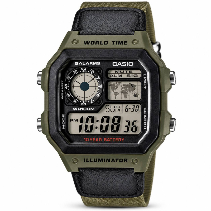 Часы Casio AE-1200WHB-3B, фото 1