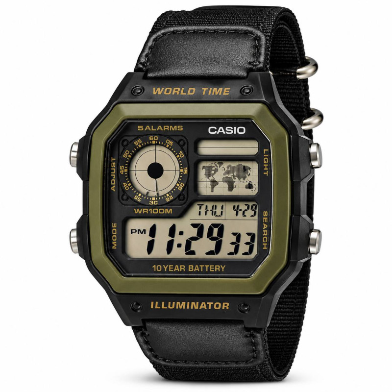 Годинник Casio AE-1200WHB-1B, фото 1
