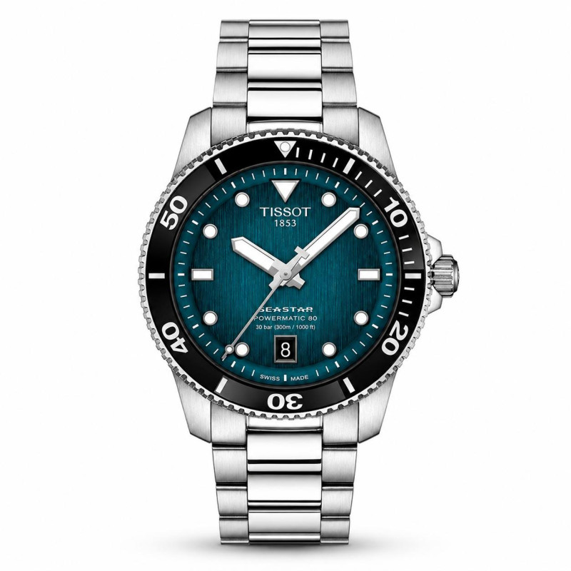 Годинник TISSOT SEASTAR 1000 POWERMATIC 80 T120.807.11.091.00 40mm, фото 1