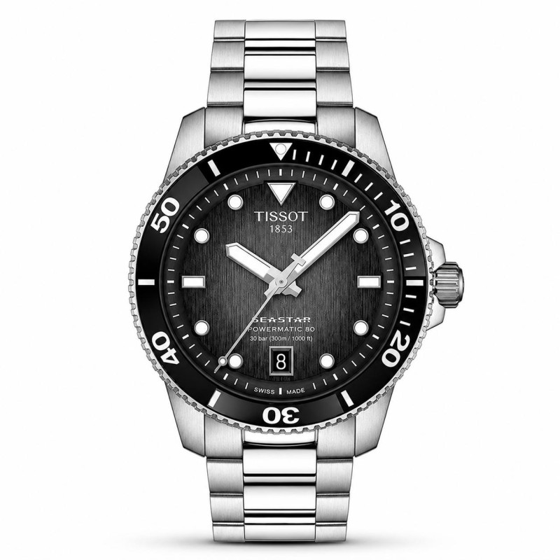 Годинник TISSOT SEASTAR 1000 POWERMATIC 80 T120.807.11.051.00 40mm, фото 1