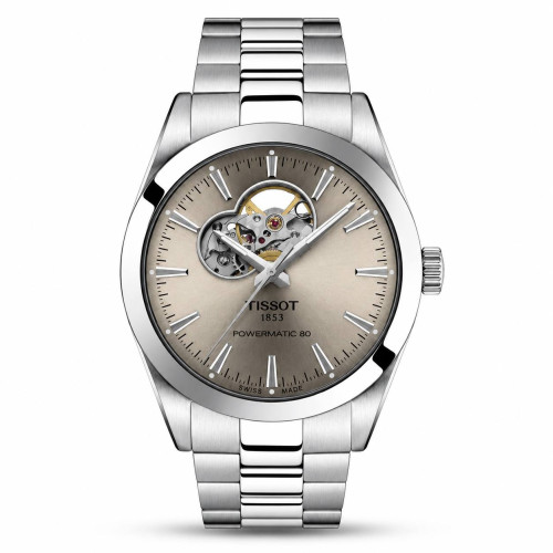 TISSOT GENTLEMAN POWERMATIC 80 OPEN HEART T127.407.11.081.00