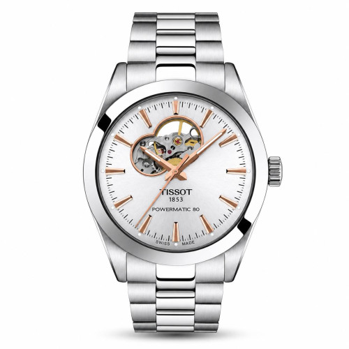TISSOT GENTLEMAN POWERMATIC 80 OPEN HEART T127.407.11.031.01