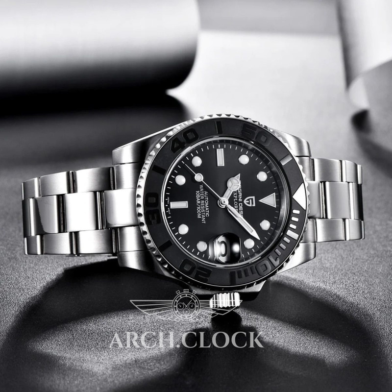 Годинник Pagani Design PD-1651 Yachtmaster Black, фото 2