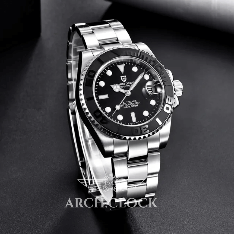 Годинник Pagani Design PD-1651 Yachtmaster Black, фото 8
