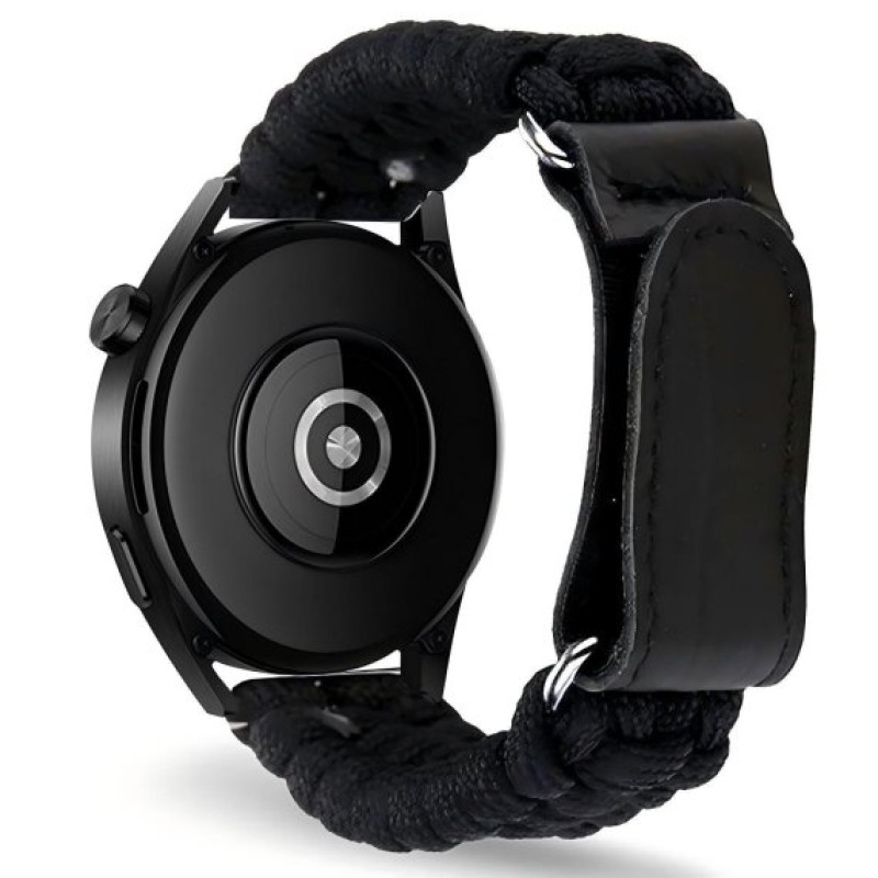 Ремінець Paracord Black 22 мм, фото 1