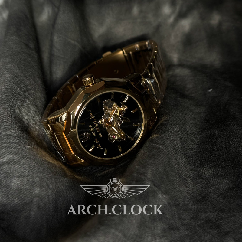 Годинник PATRIOT DimUa GOLD з автопідзаводом, фото 12