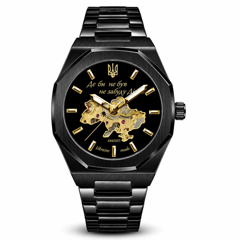 Годинник AWARDER UA OCTAGON BLACKG, фото 1